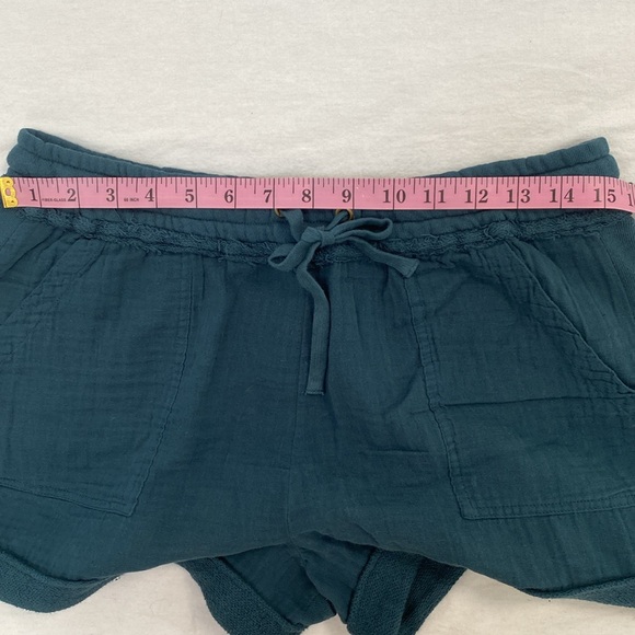 Anthropologie Teal Women's Shorts by Saturday Sunday - Picture 6 of 6